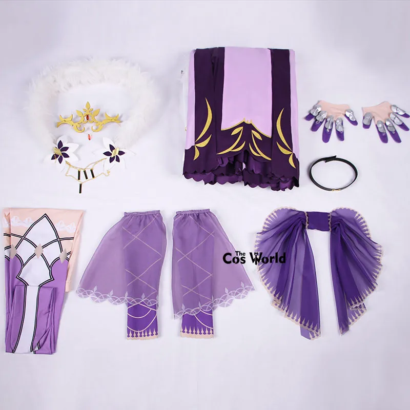 FGO Fate Grand Order Caster Scathach платье униформа плащ наряд Аниме косплей костюмы |