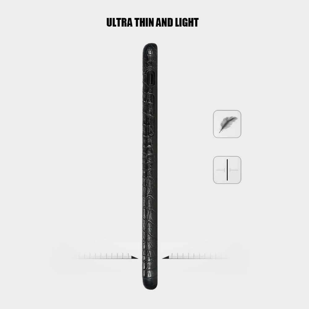 KISSCASE современный роскошный чехол для iPhone 7 8 Plus X крокодиловые чехлы телефонов XR XS