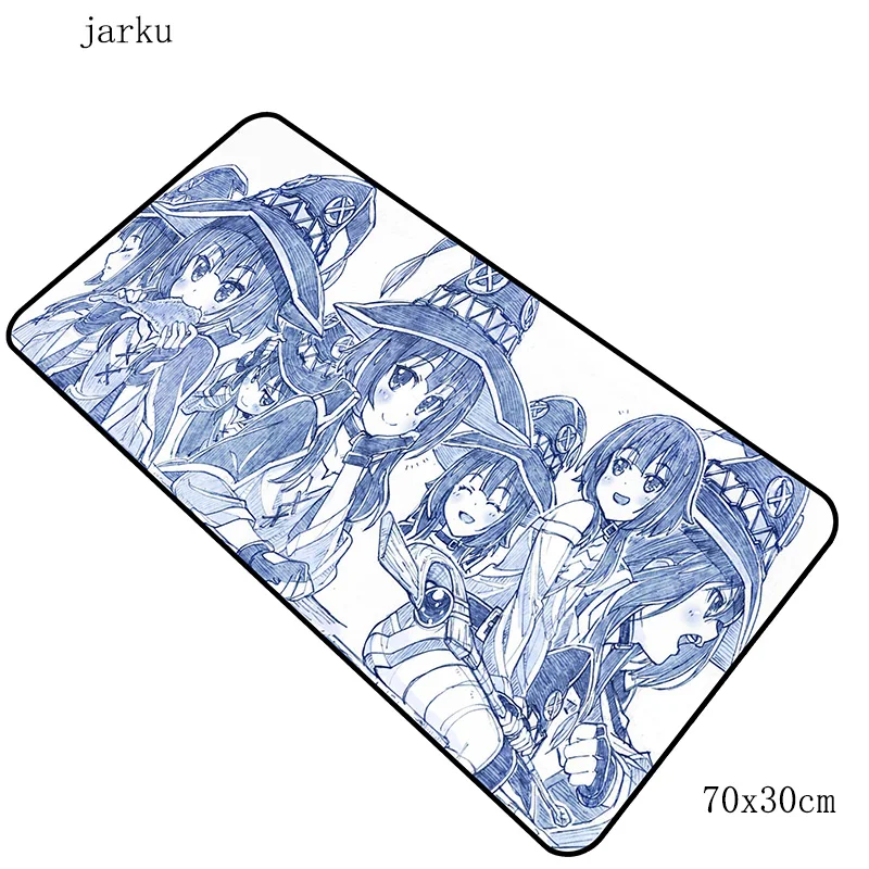 Size700x300x3mm Megumin коврик для мыши 700x300x3 мм компьютерная мышь игровой мат красивый геймпад геймер подарок игровой коврик для мыши офисный коврик для мыши - Цвет: Size700x300x3mm