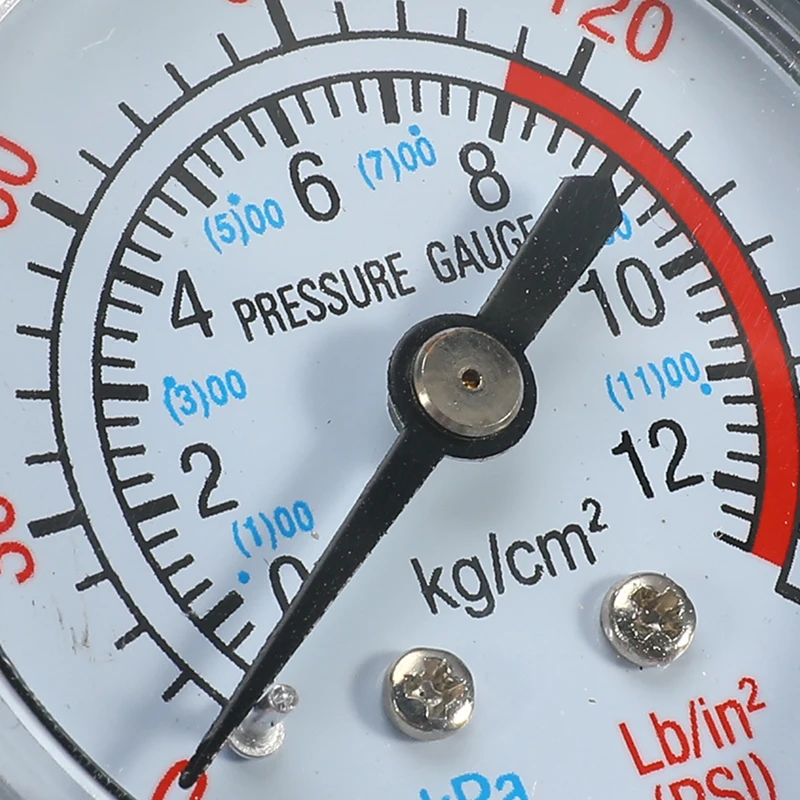 Барный манометр 13 мм 1/4 BSP резьба 0-180 PSI 0-12 Манометр двойная шкала для воздушного