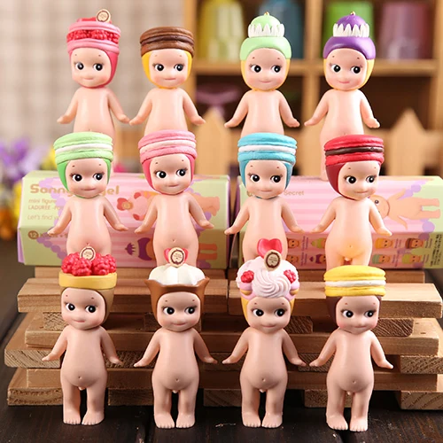 12 шт./компл. Sonny Angel Kewpie Детская кукла набор игрушек Коллекционная серия Laduree