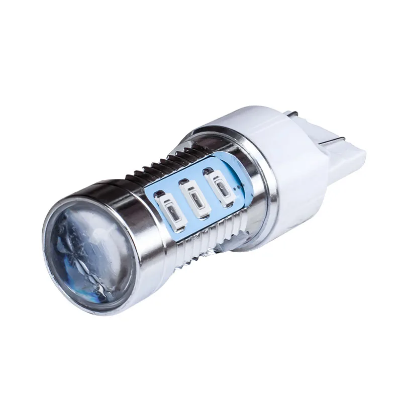 2 шт. T20 7443 7515 W21/5 W 15 W SMD 5630 5730 светодиодный автомобиль хвост лампы 21/5 Вт стоп-сигналы Авто Противотуманные огни поворотники белый цвет красный, желтый 12V
