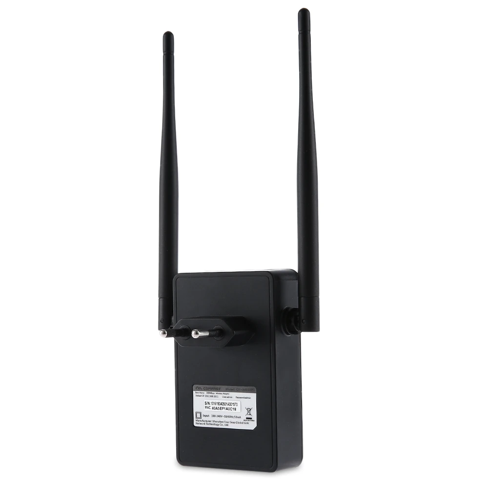 COMFAST cf-wr302s Двойной внешний 5dbi Телевизионные антенны WI-FI повторителя 300 Мбит/с
