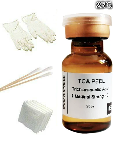 2 мл 25% TCA набор кожуры кожи-Осветление кожи, отбеливание кожи, Осветление кожи Отбеливатель