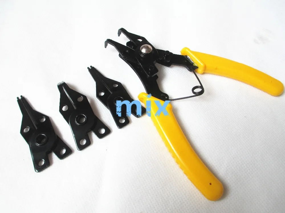 Ювелирные Клещи 5 штук универсальные для внутренних и внешний стопорный