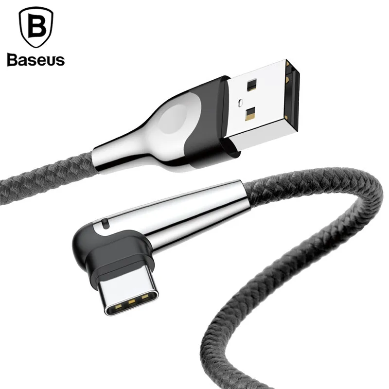 USB-кабель Baseus для игр и мобильных телефонов кабель USB Type-C Samsung S9 S8 Plus быстрой