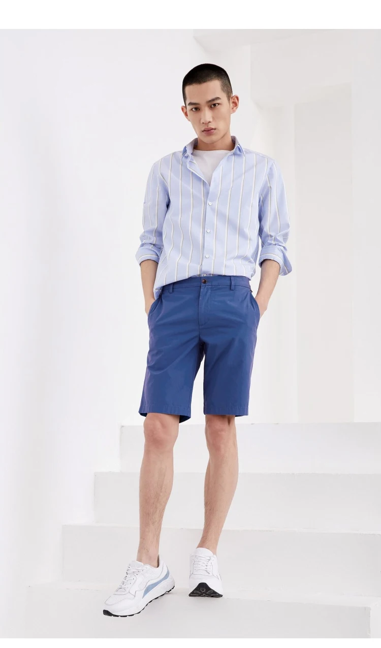 JackJones мужские хлопок свободный крой светильник-вес до колена Шорты | 219115509