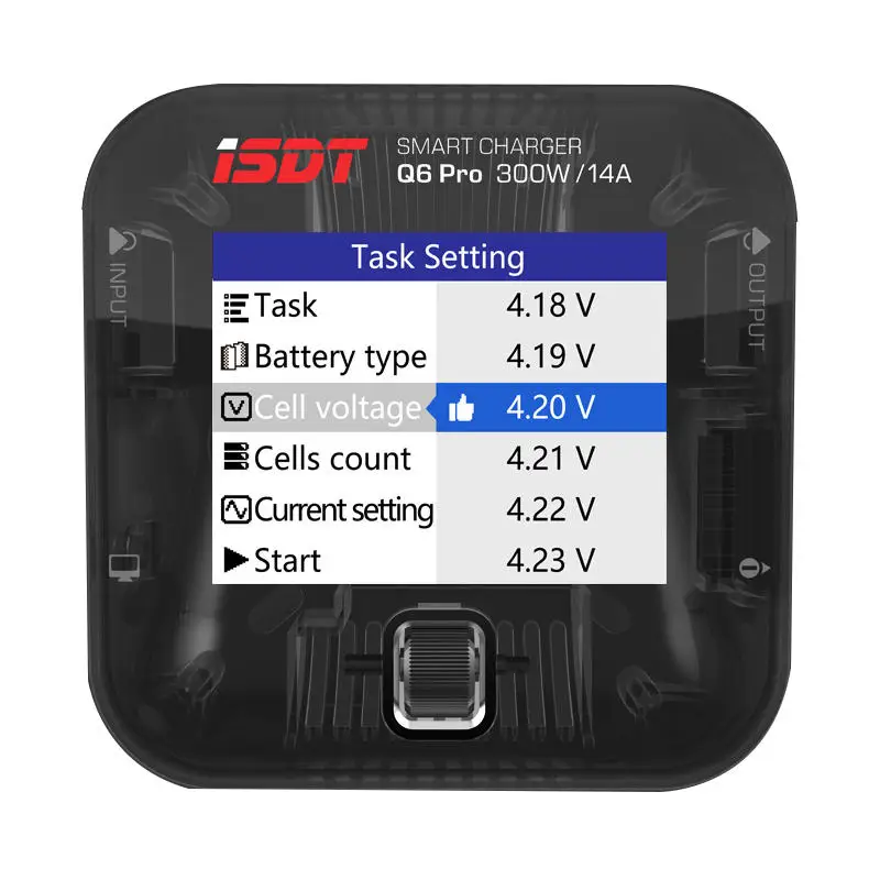 ISDT Q6 Pro BattGo / Lite 300 Вт 14A карманное умное Цифровое зарядное устройство для Lipo