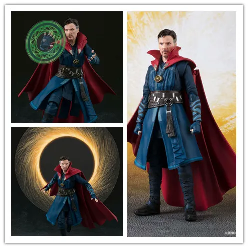 MCR SHFiguarts Marvel Мстители Доктор Стрэндж 15 см BJD Фигурки игрушки для детей подарок