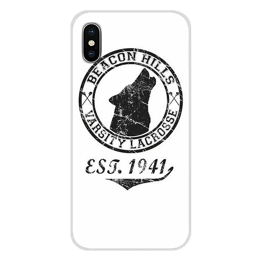 Чехол с логотипом TeenWolf Beacon Hills Lacrosse Teen Wolf для Xiaomi Mi6 A1 5X 6X Redmi Note 5 5A 4X 4A 4 3 Plus Pro pocophone F1