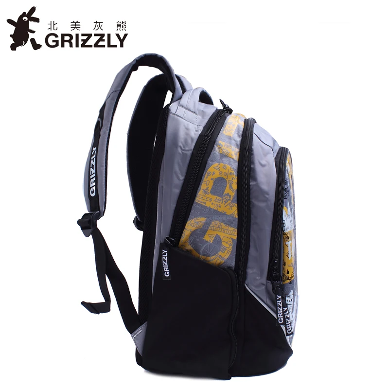 GRIZZLY женский и мужской рюкзак для ноутбука подростков мальчиков девочек школьный