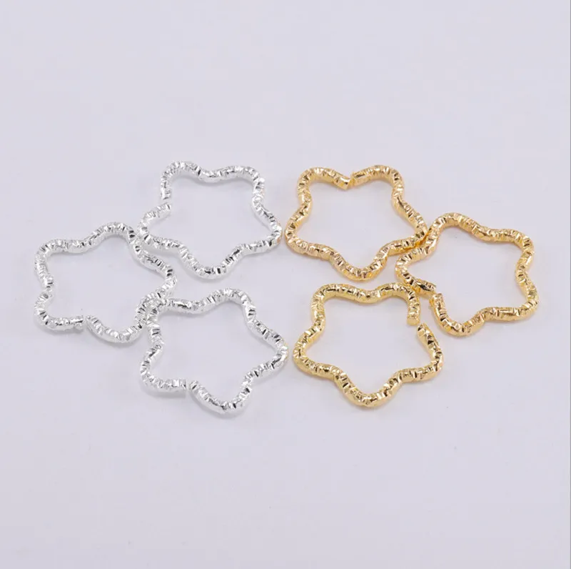 Витые круглые кольца-переходники в форме сердца сливы 50 шт. для самостоятельного