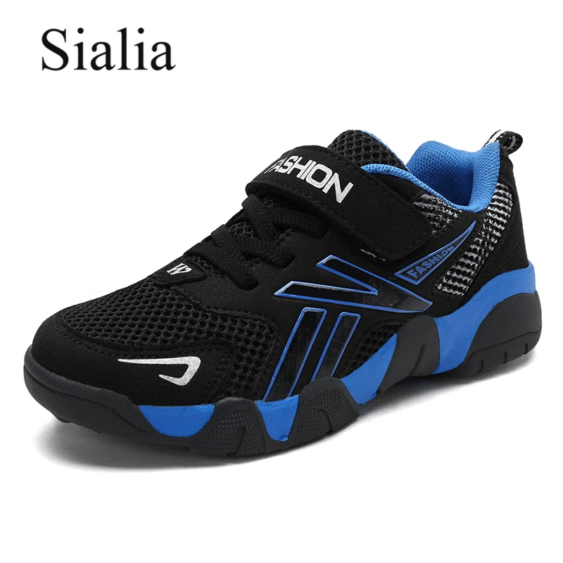 Sialia Spring Autumn Children Sneakers For Boys Casual Shoes Kids Girls Mesh Patchwork Outdoor tenis zapatillas nino | Детская одежда и