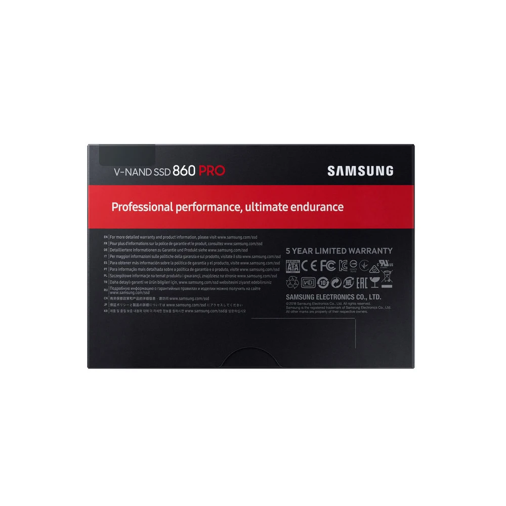 Новинка, samsung, 2,5 дюйма, внутренний SSD 860 PRO, 2,5 дюйма, SATA III, 512 ГБ, 256 ГБ, V-NAND, для ПК, рабочего стола, HD диски, твердотельный диск