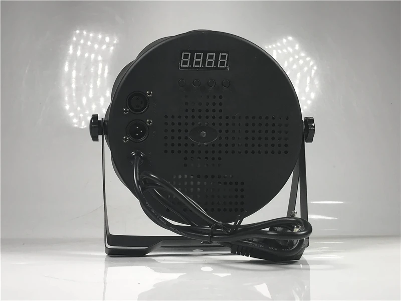 54 Вт светодиодный Ультрафиолетовый par Светильник s dmx512 плоский par УФ-светильник dj светильник s вечерние светильник s