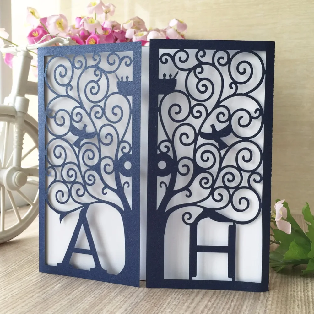 100/шт Индивидуальные вечерние принадлежности для украшения темно синего цвета 24