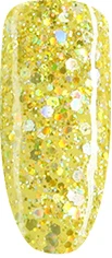 Sequins yellow Гель-лак для ногтей УФ Гибридный гвоздь искусство маникюр наращивание ногтей 8 мл Vernis Полупостоянный праймер гель лак для ногтей - Цвет: Sequins yellow