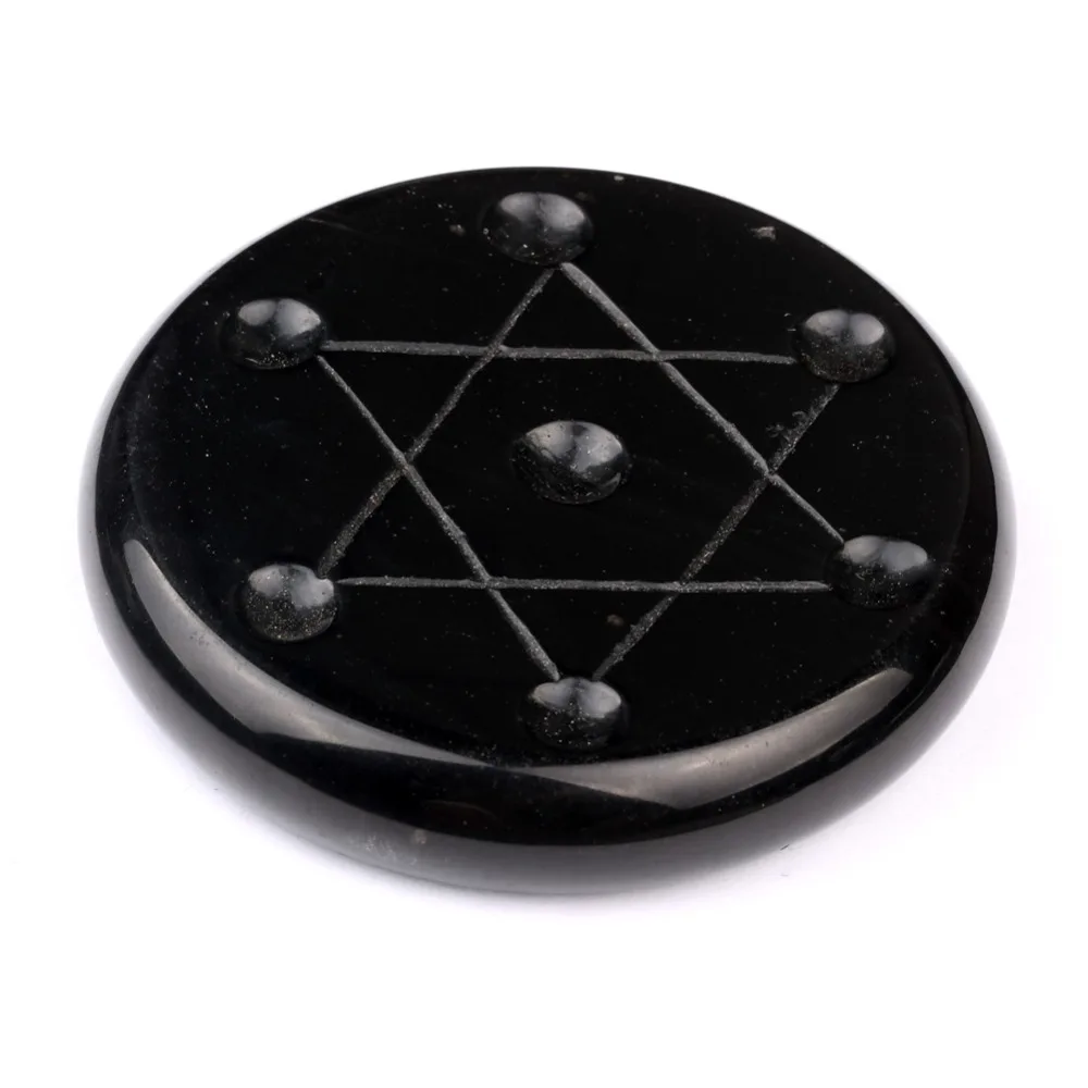 Натуральные камни в форме чакры кварцевые кристаллы резной фэн-шуй семь звезд