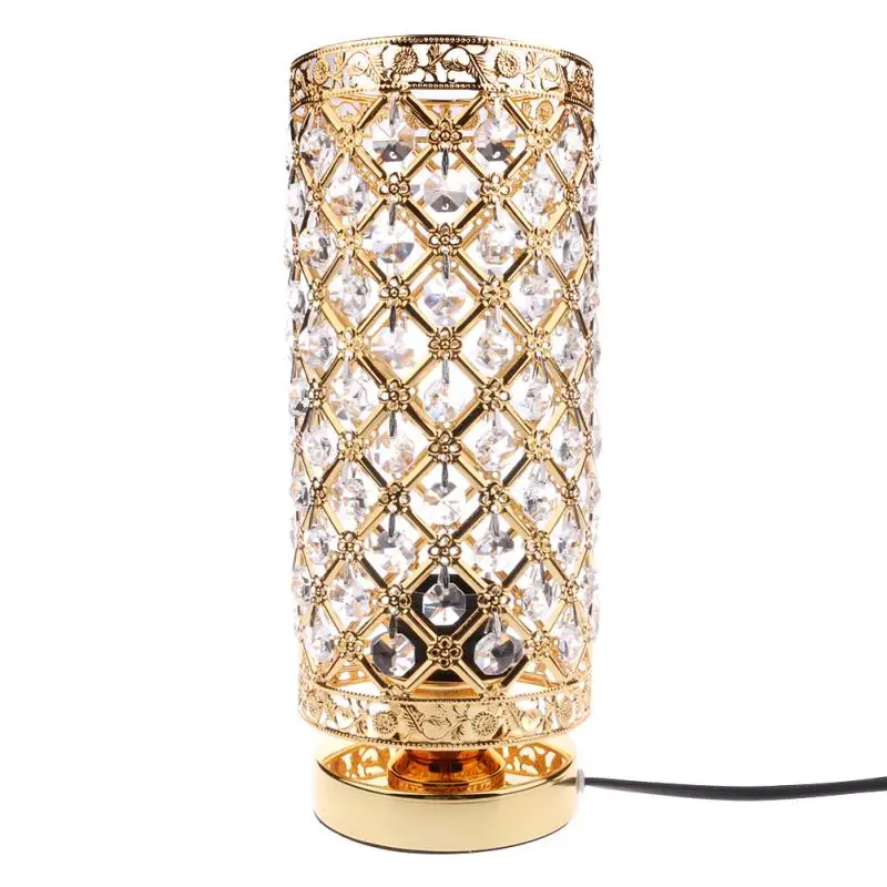 Новая мода современный Дизайн кристалл настольная лампа прикроватная