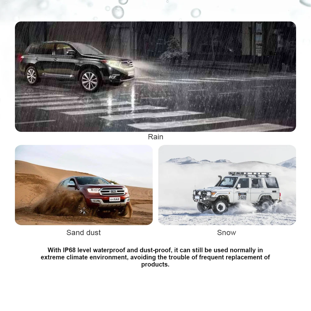 Фара Roadsun H4 светодиодный H1 H7 H11 HB3 HB4 H8 трехцветная меняемая температура 3000K 4300K