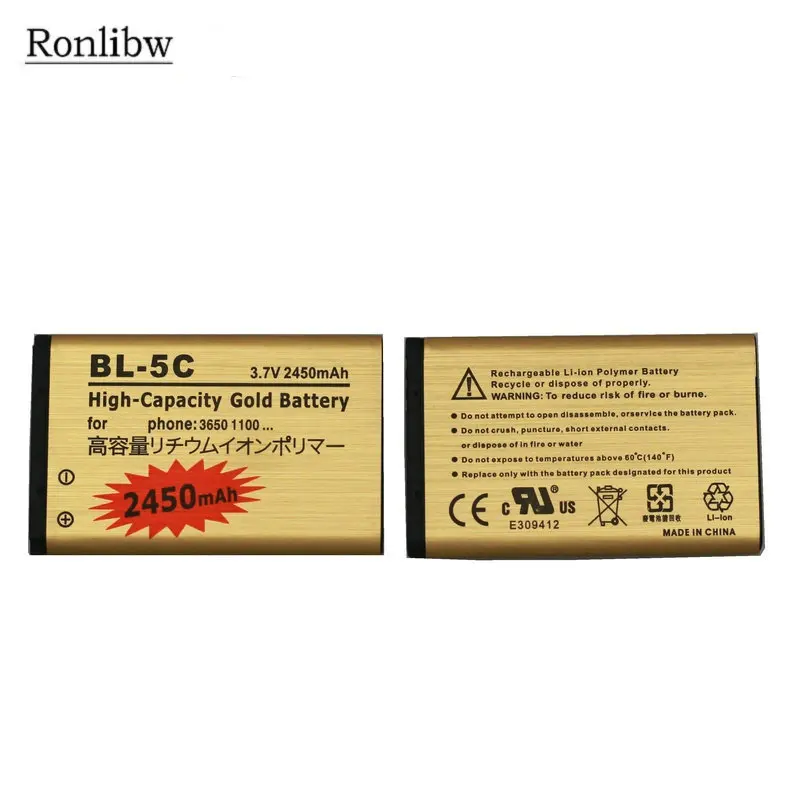 Аккумулятор Ronlibw для Nokia запасной аккумулятор 2450 6230 6270 6555 6600 6630 6670 6680 6681 6682 6820 6330 6263