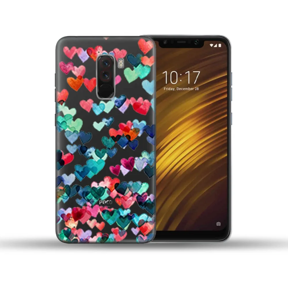 Мягкий ТПУ чехол для Xiaomi Pocophone F1 Бабочка Тинкер колокольчик олень|Бамперы| |