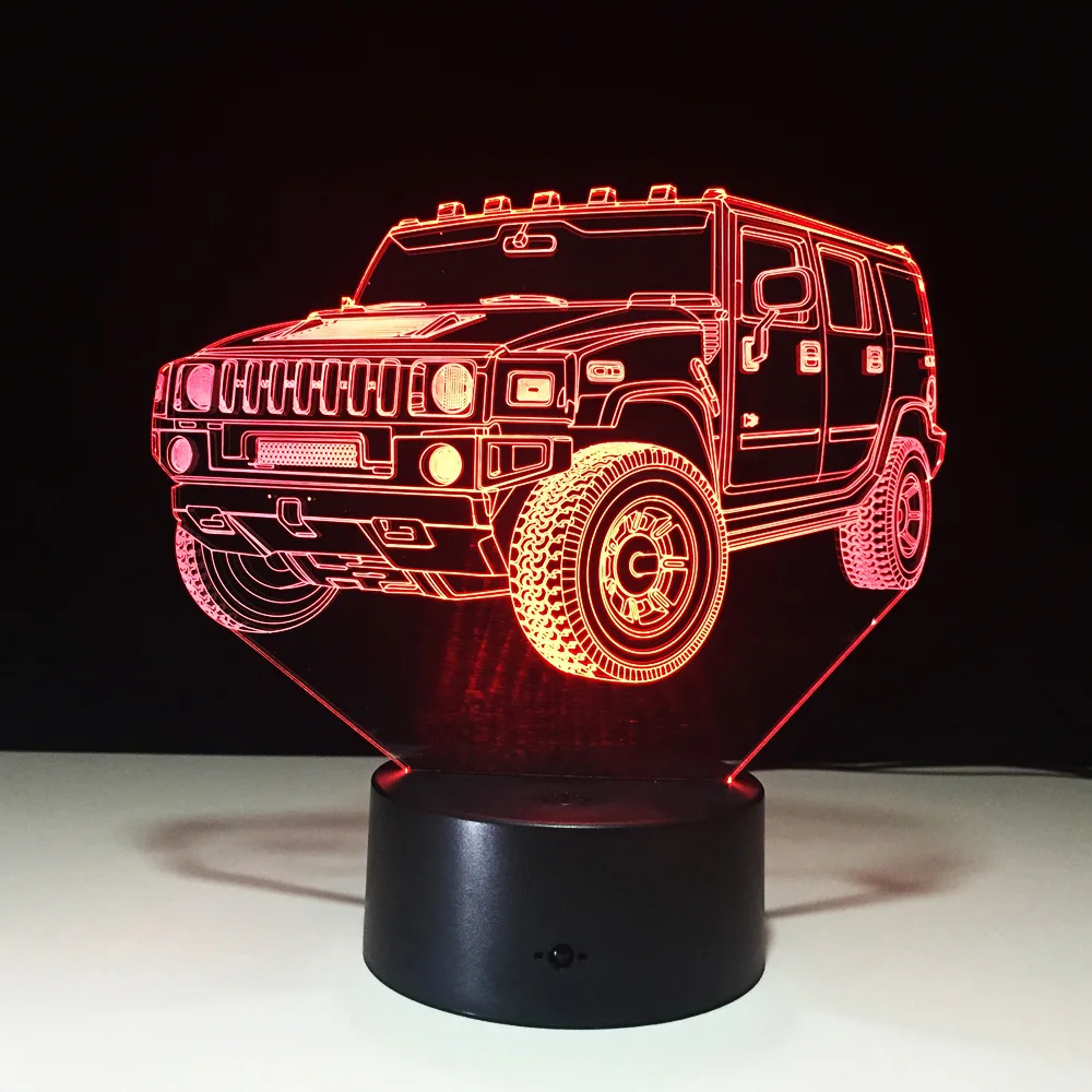 Прохладный колес техники высокой проходимости автомобильные диски 3D Ночной