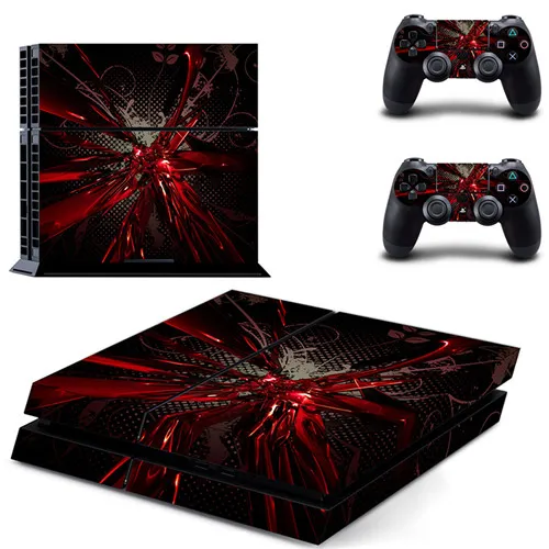 GYTM0709 Новая наклейка для PS4 для sony playstation 4 консоли и 2 контроллера Skins PS4 наклейка s виниловая - Цвет: GYTM0709