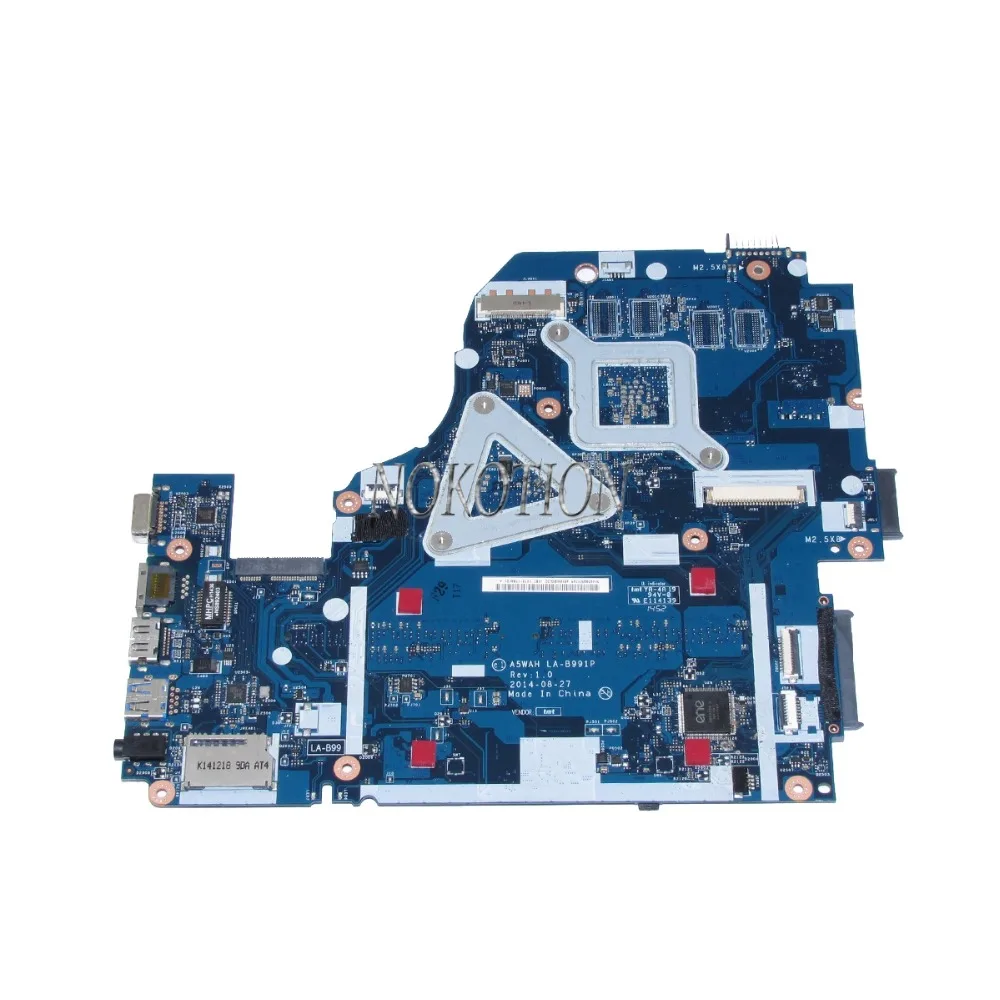 NOKOTION A5WAH LA-B991P NBMLC11007 NB. MLC11.007 материнская плата для ноутбука acer aspire E5-571 GeForce GT840M I5-5200U