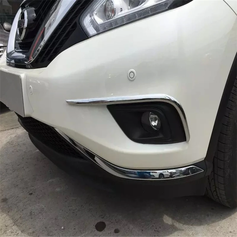 WELKINRY Авто покрытие Стайлинг для Nissan Murano 2015 2016 2017 ABS Хром Передняя фара