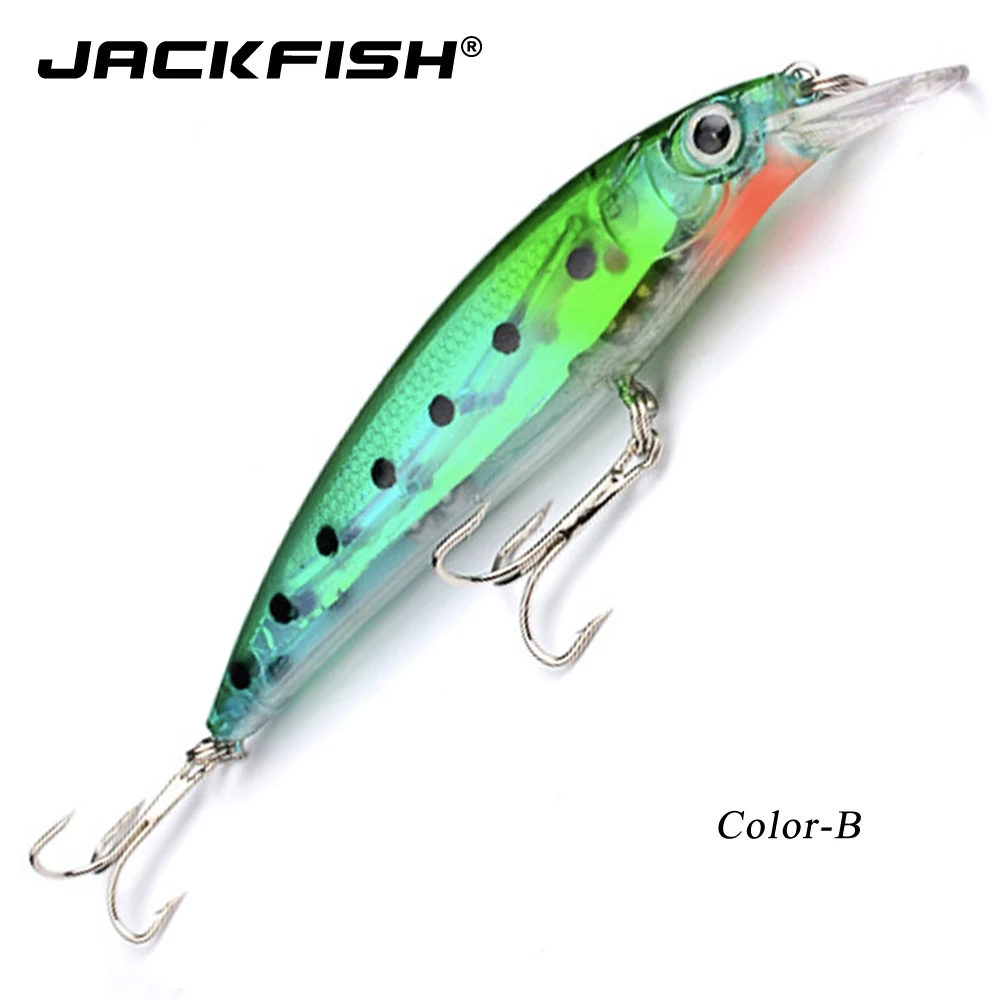 JACKFISH шумовая модель приманка в виде гольяна 11 см/12 г Реалистичная Рыба Гольян