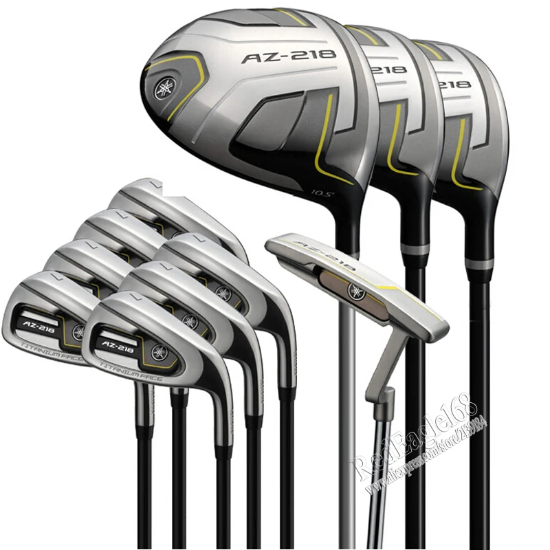 online Novos Homens Clubes De Golfe AZ-218 Conjunto De Clubes Golf Compelete Motorista 3 5 Madeira Ferros Putter Eixo Grafite Frete Grátis Sem Saco