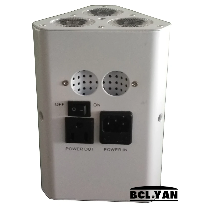 Диско-светильники 20 шт. заводская цена мини 3*18 Вт RGBWA UV par LED 6 в 1 свадебная батарея