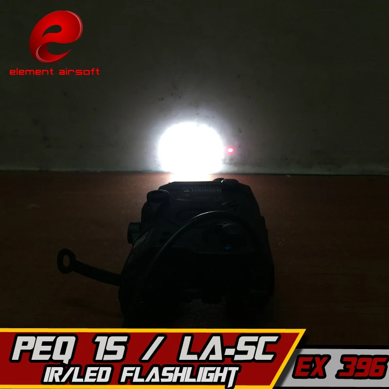 Element Airsoft softair Wapen lazer светильник 15 LA-SC UHP Red Dot Laser PEQ Rifle Arma двойной переключатель