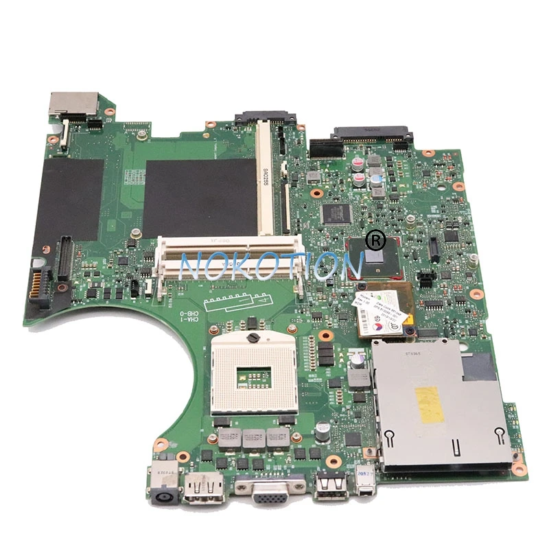 NOKOTION 595700-001 основная плата для hp elitebook 8740w 8740p материнская плата для ноутбука с 4 слотами памяти