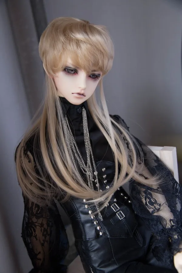

BJD doll wigs Natural modelling hair wigs for 1/3 BJD DD SD Uncle doll High-temperature wire hair wigs doll