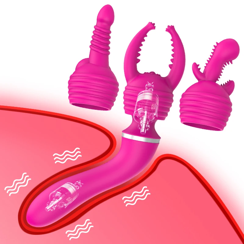 Мощный вибратор для точки G секс игрушки Вагина Стимулятор клитора женский