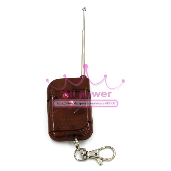 Беспроводной пульт дистанционного управления 2 канала 12 В 4 передатчика + 1