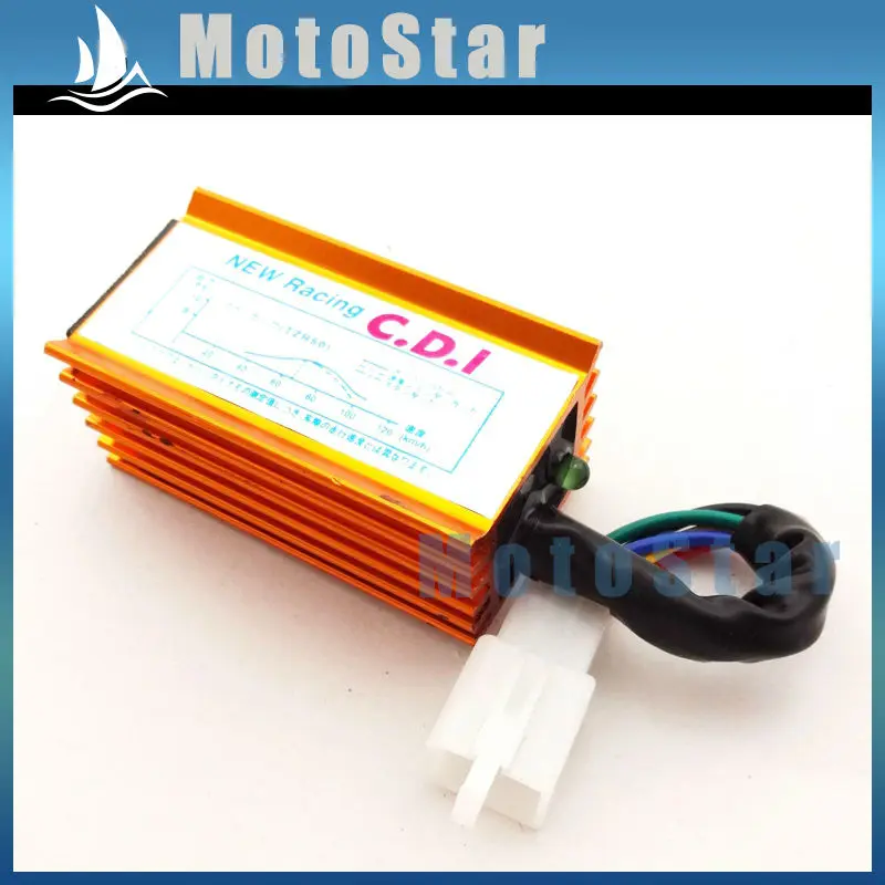 Сплав 5 Pin гоночный зажигания AC CDI для 50cc 90cc 110cc 125cc Lifan двигатель ATV Quad Pit Байк