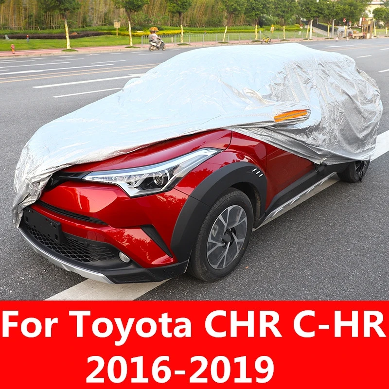 Защитный чехол для автомобиля Toyota CHR специальный утепленный от дождя солнца
