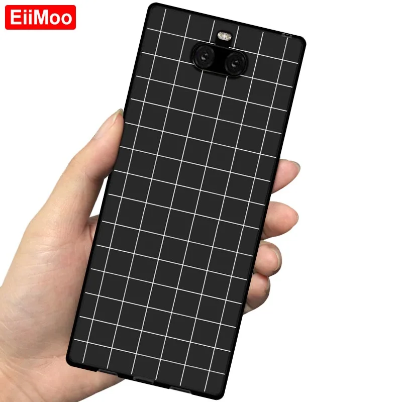 12 EiiMoo силиконовый чехол-накладка для sony Xperia 10 Plus, матовый тонкий мягкий ТПУ чехол-накладка для sony Xperia 10, чехол-накладка - Цвет: 12