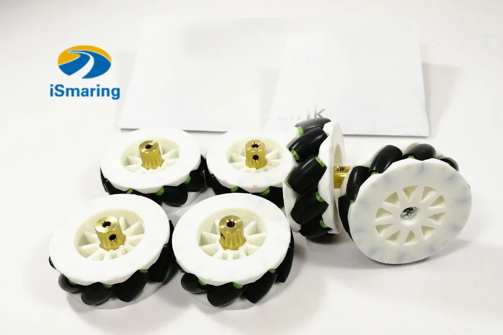 Всенаправленное Колесо 58 мм автомобильное шасси робота для Arduino