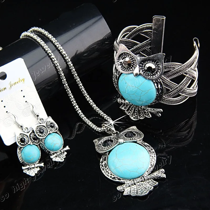 Женский винтажный ювелирный комплект 2 комплекта античное серебро стразы из