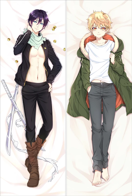 MMF популярный манга норагами аниме персонажи Yato & Hiyori Iki Rabo наволочка для подушки