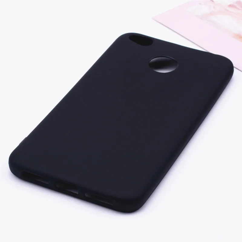 Phone Case For Xiaomi Redmi 4X Fundas Soft Silicone Cover TPU Protector |