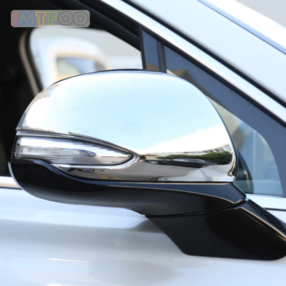 Хромированное зеркало заднего вида боковое крыло защитный чехол чехлы для HYUNDAI