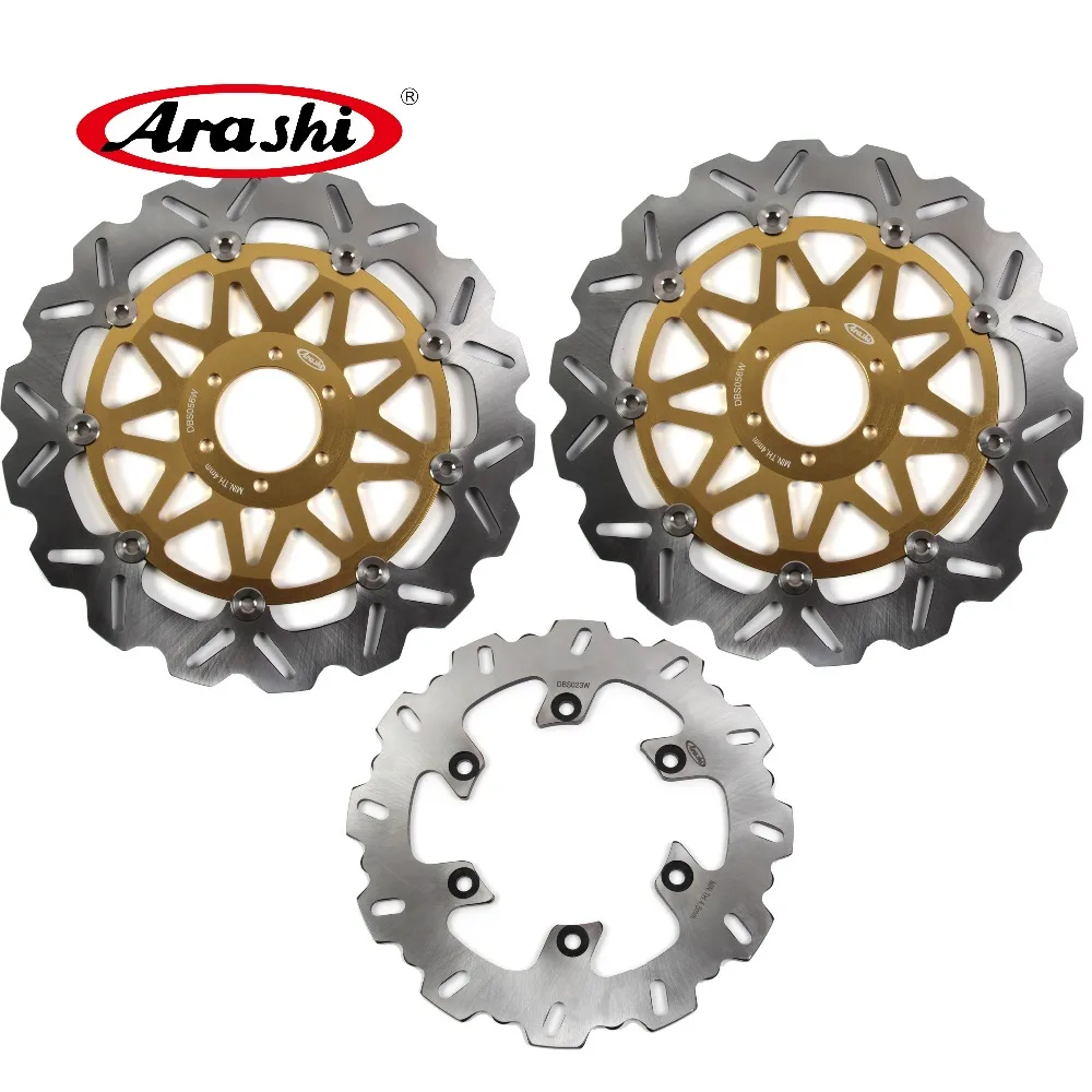 Arashi 1 Set For DUCATI 888 SP 1990 1991 1992 1993 CNC Front Rear Brake Disc Rotors Disks 888-SP Accessories 888SP | Автомобили и