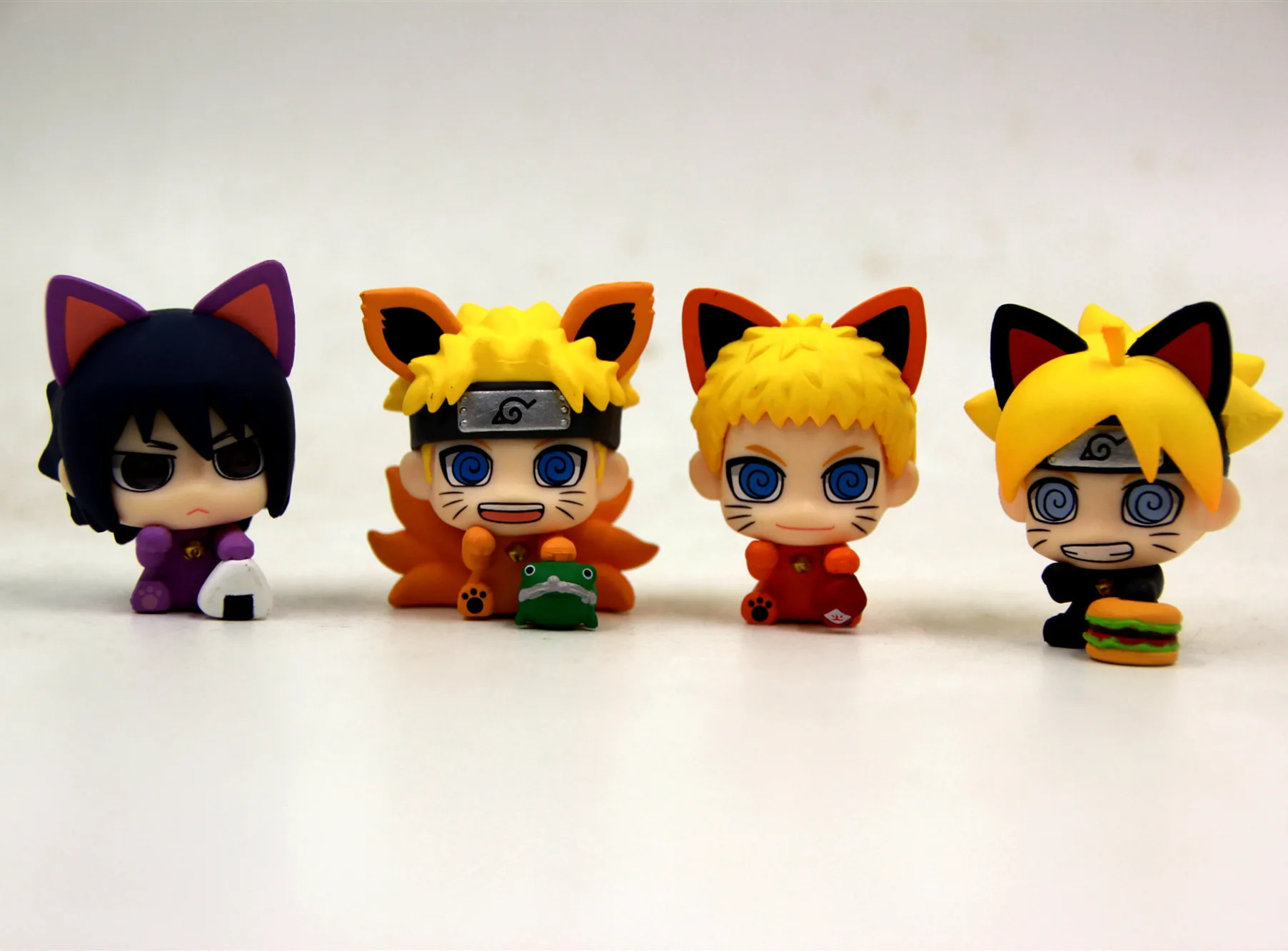 Аниме Uzumaki Naruto Boruto Uchiha Sasuke милый Косплей Фортуна кошка Коллекционная Фигурка
