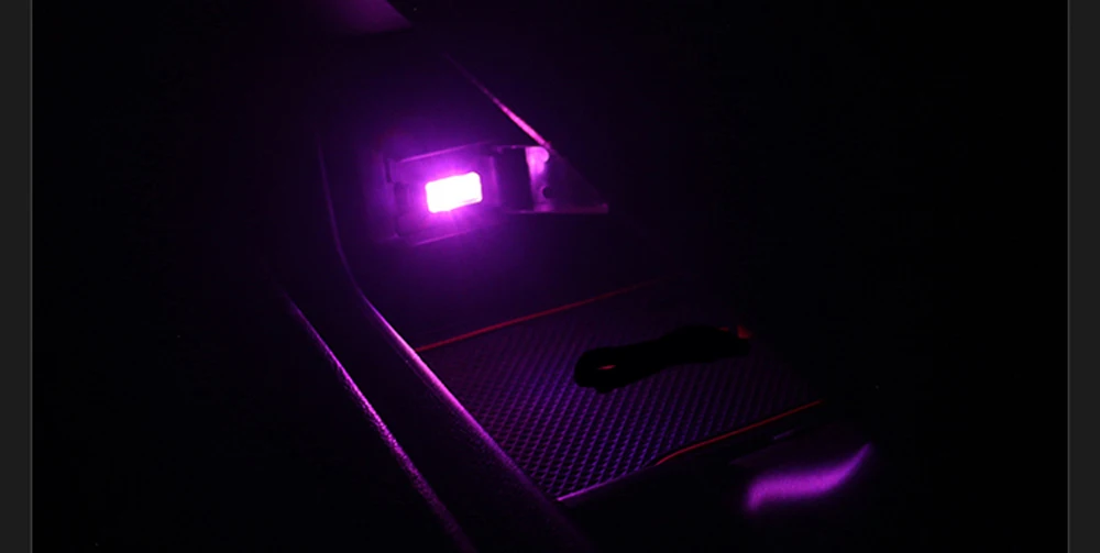 1 шт. автомобильный-Стайлинг USB атмосферный светодиодный светильник автомобильные аксессуары для hyundai Solaris Accent Elantra Sonata I40 I10 i20 I30 i35 IX35
