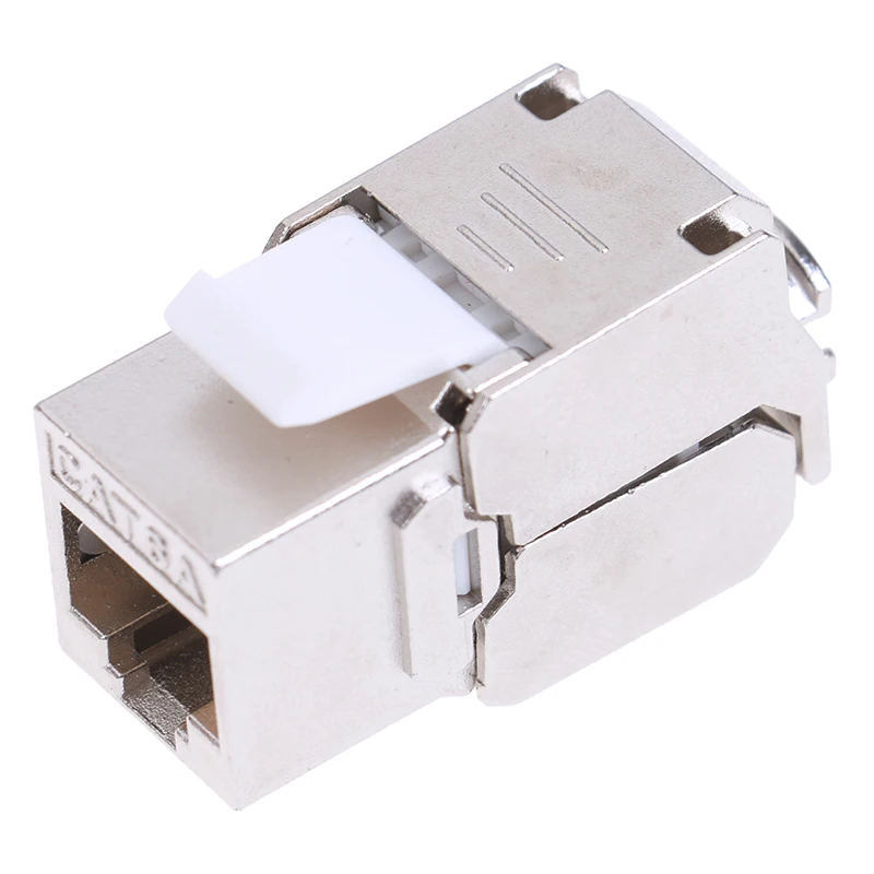 Keystone Cat6A Экранированный FTP металлический модуль сетевой Jack Соединительный